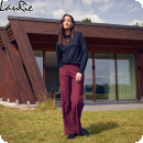 LauRie Donna loose, trendrätt vinröd