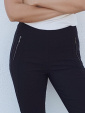 Drap-byxa i emma-modell frn Mingel, svart, fickor