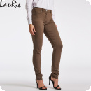 LauRie-jeans Laura slim, haley major brown