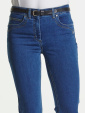 LauRie-jeans Laura slim, mellanbl denim