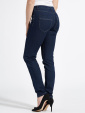 LauRie-jeans Laura slim, mrk bl denim