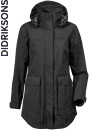 Didriksons Paula black/svart skaljacka