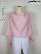 Cape/poncho, rosa