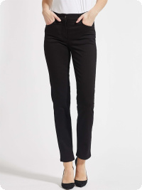 Magic Slim-Jeans Christie svart, regular