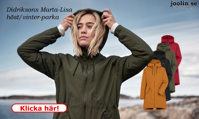 Höst/vinter-parkas Didriksons Marta-Lisa