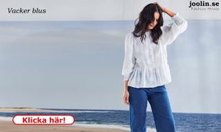 Vacker blus, perfekt nu i försommar-värmen!