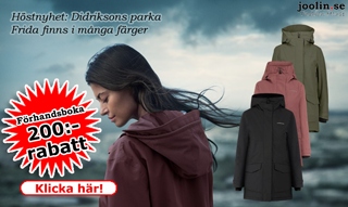 Hstnyhet: Hrligt varm och skn damjacka frn Didriksons som finns i flera frger