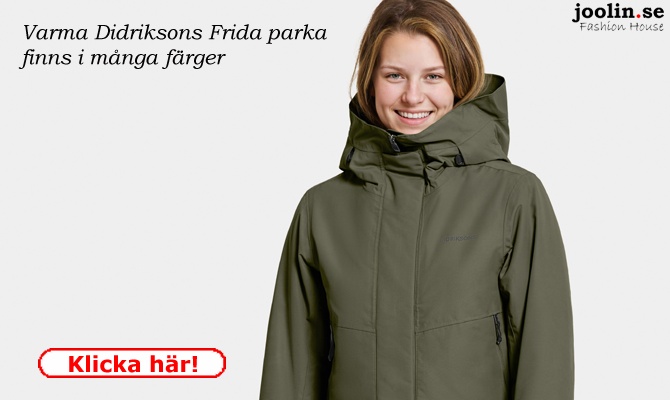 Varma skna hst/vinter-jackan Didriksons Frida finns i mnga frger