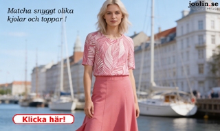 Matcha snyggt olika kjolar och toppar designade danska Skovhuus